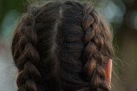 Image result for Long Braids Brown Thick Hair