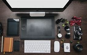 Image result for Modern Dark Office Desk