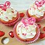 Image result for Valentine Decorated Cupcakes