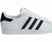Image result for Adidas Superstar Navy and White