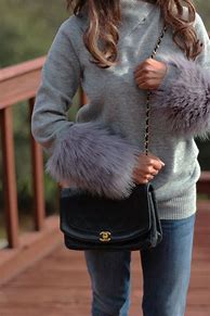 Image result for Fur Sweaters for Women Crop Top