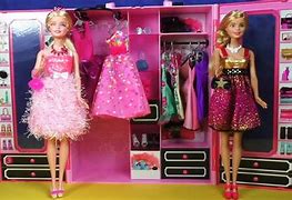 Image result for Barbie Doll Dresses and Hangers
