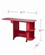 Image result for Sil Expandable Rolling Sewing Table, Craft Station - Universal Styl...