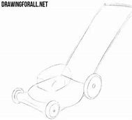 Image result for Super Easy Lawn Mower Drawing