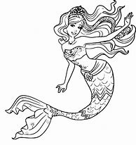 Image result for Barbie Mermaid Coloring Pages Beautiful