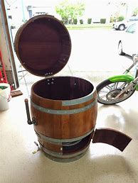 Image result for Wine Barrel Smoker