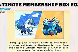 Image result for Prodigy Level Up Membership