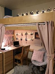 Image result for Lofted College Dorm Rooms
