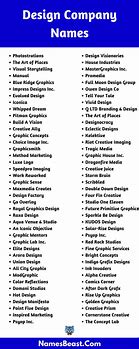 Image result for Graphic Design Company Name Ideas
