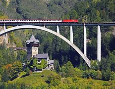 Image result for Train through Austria