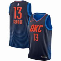 Image result for Oklahoma City Thunder Paul George Jersey