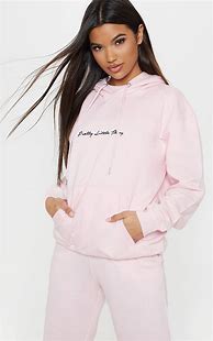 Image result for oversized pink hoodie