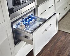Image result for refrigerator drawers for kitchen island