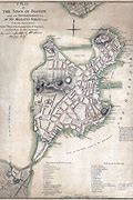 Image result for Colonial Boston Map