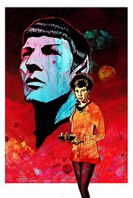 Image result for Star Trek Art with Crew