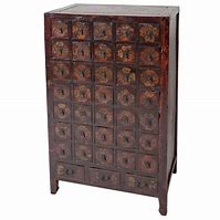 Image result for Antique Chinese Medicine Cabinet