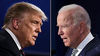 Image result for President Trump vs Joe Biden