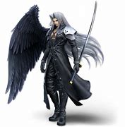 Image result for Cloud and Sephiroth Face