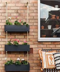 Image result for Outdoor Wall Planter Boxes
