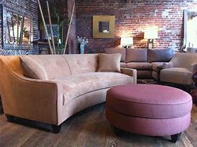 Image result for Curved Sofa