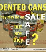 Image result for Dented Cans Safety Guide