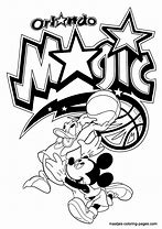 Image result for Orlando Magic Coloring Page