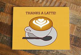 Image result for Pun Thank You Cards Coffe