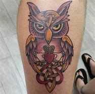 Image result for Celtic Owl Tattoo