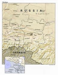 Image result for Chechen Map