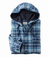 Image result for Fleece Lined Flannel Shirt with Hoodie
