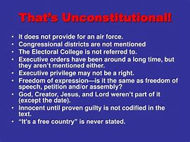 Image result for That's Unconstitutional