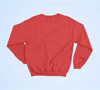 Image result for Red Crewneck Sweatshirt Template