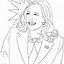 Image result for Kamala Harris Coloring Page