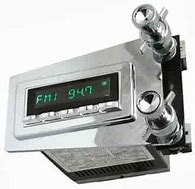 Image result for Retrosound Laguna M1A AM/FM Receiver With Aux Input For Classic Cars - Does Not Play Cds - Chrome Buttons
