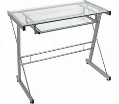 Image result for Glass Computer Desk Product