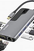 Image result for USB C Hub, Utechsmart 6 in 1 USB C To HDMI Adapter With 1000m Ethernet, Power Delivery Pd Type C Charging Port, 3 USB 3.0 Ports Adapter Compatible