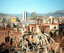 Image result for Sarajevo during the Bosnian War