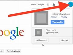Image result for how to change your default google account