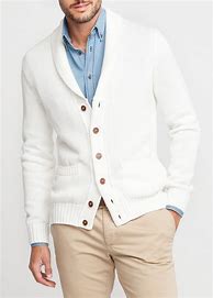 Image result for White Cardigan Sweater for Men