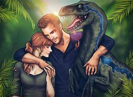 Image result for Owen Grady and Claire Dearing Dominion