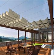 Image result for Pergola 10 X 20 Shade Canopy Cover