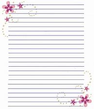 Image result for Free Printable PDF with Lines Stationery Paper