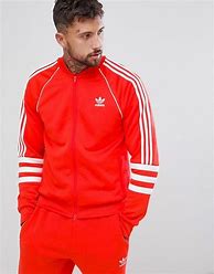 Image result for Red Adidas Jacket and Pants