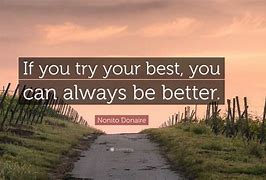 Image result for Quote About Try Best