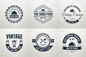 Image result for Vintage Food Logos