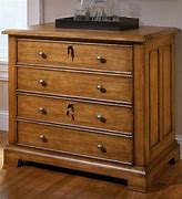 Image result for Wooden File Cabinets 4 Drawer