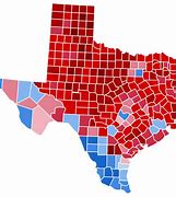 Image result for Texas 2016 Election Results Map