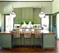 Image result for Joanna Gaines Green Kitchen