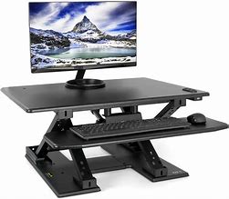 Image result for electric standing desk accessories