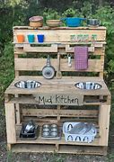 Image result for DIY Mud Kitchen Play Food